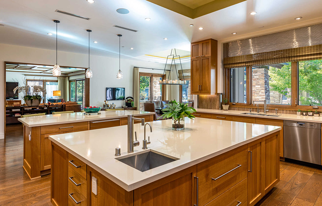 Kitchen at a Star Wars-themed mansion