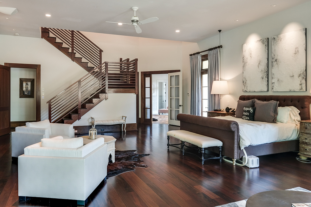 Master bedroom at Kristin Cavallari's Nashville mansion