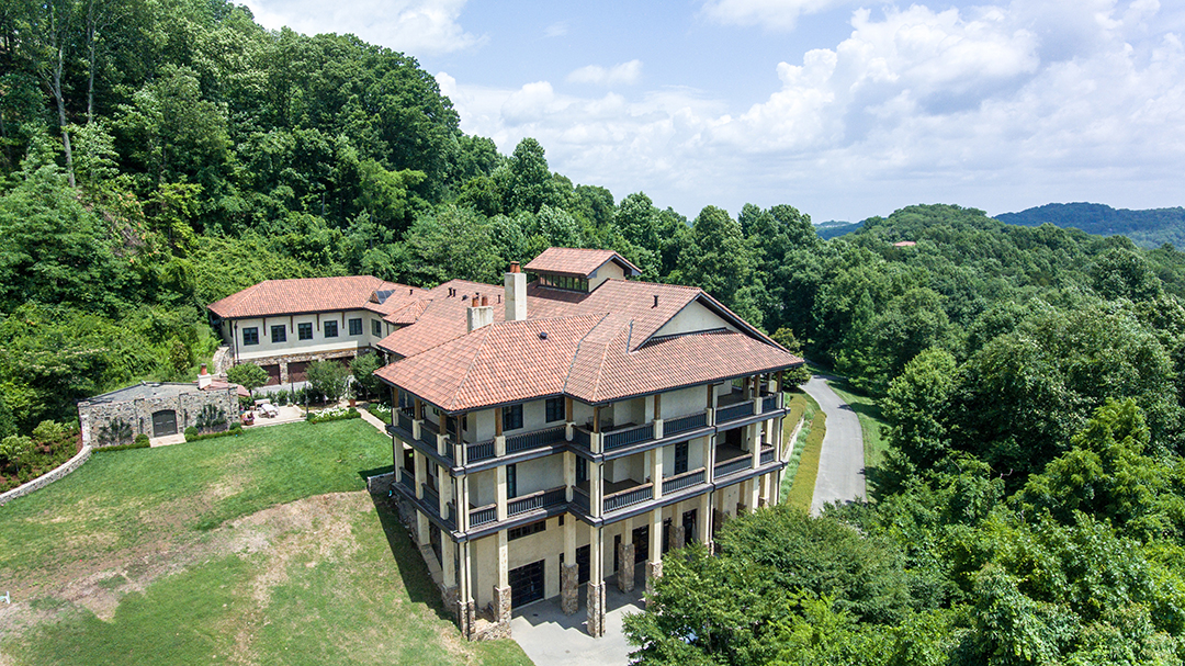 Exterior of Kristin Cavallari's Nashville mansion