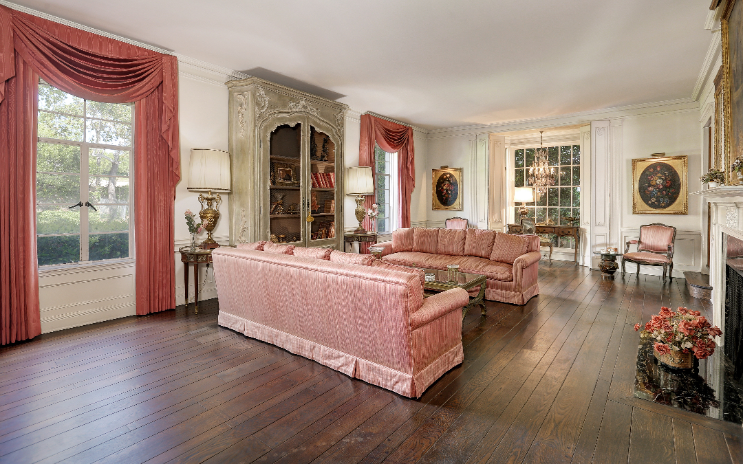 Living room in Ronald Reagan's LA Home
