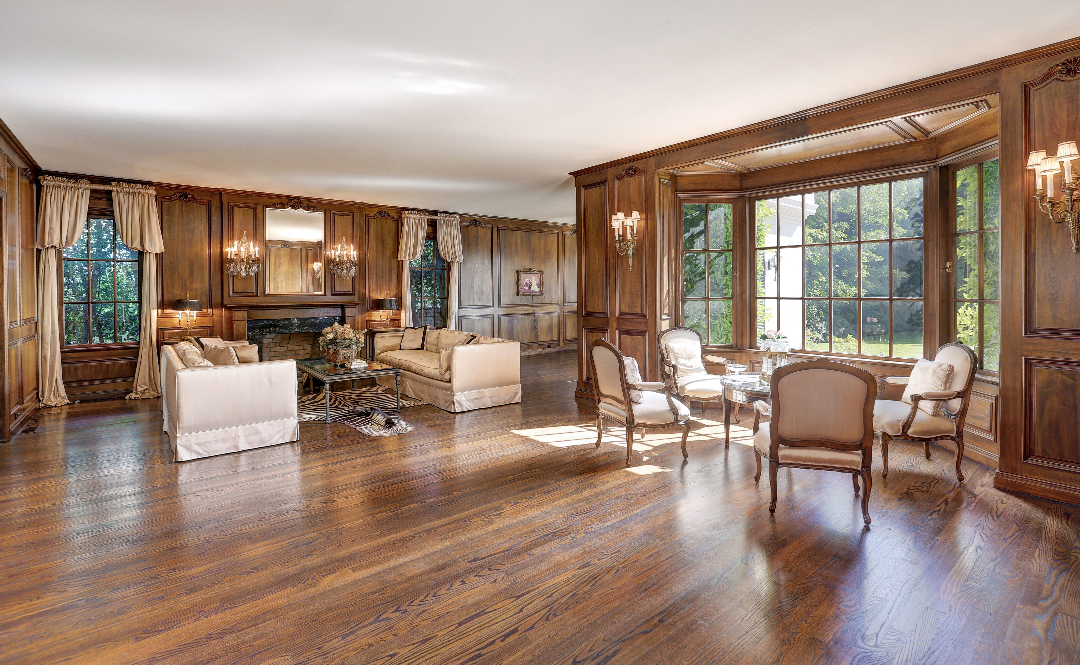 Living room in Ronald Reagan's LA Home