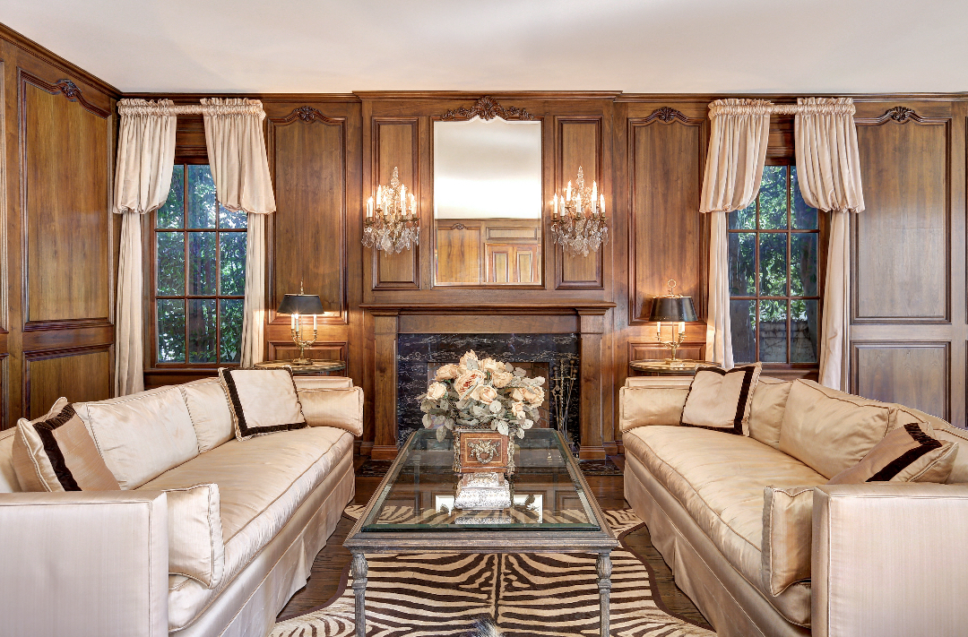 Living room in Ronald Reagan's LA Home