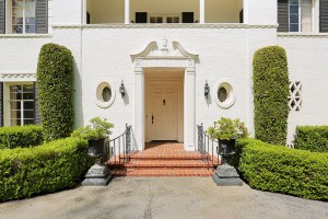 Front Door at Ronald Reagan's LA Home