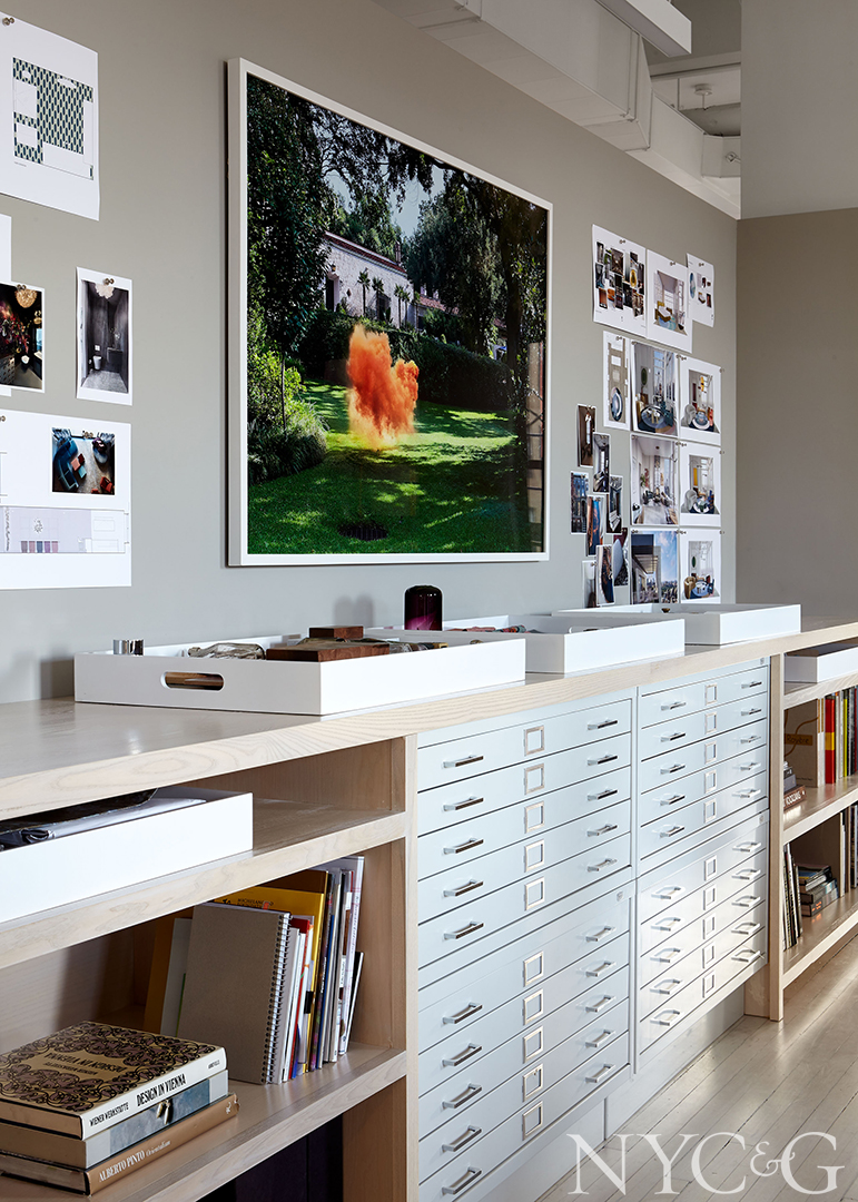 Flat file storage for materials