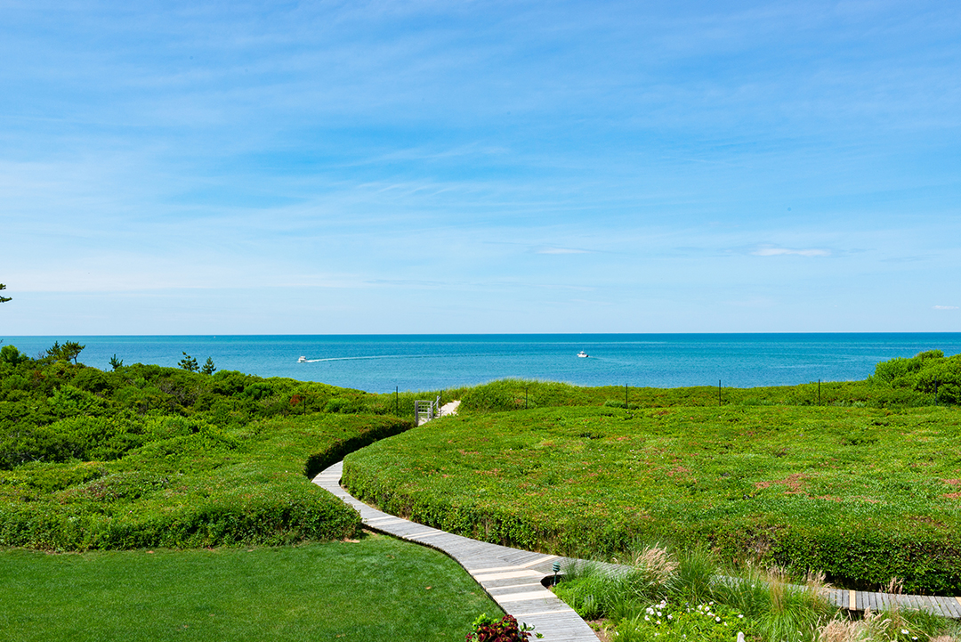 Beachfront Nantucket Estate Walking Path