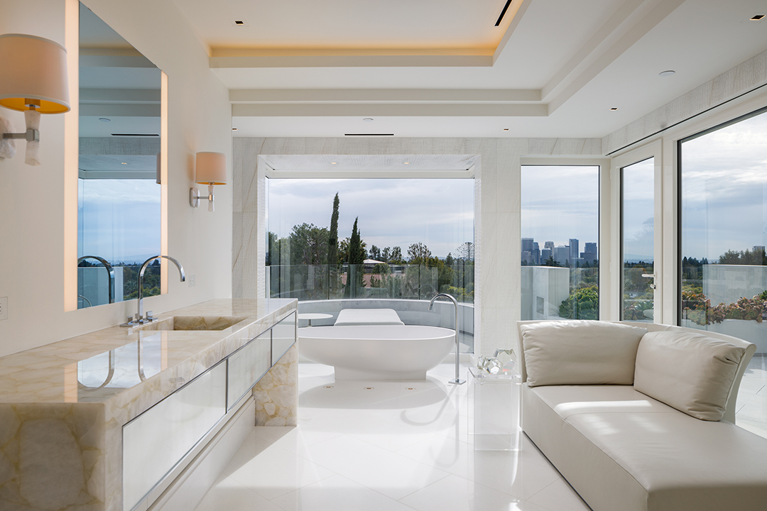 Beverly Hills Contemporary Home Bathroom