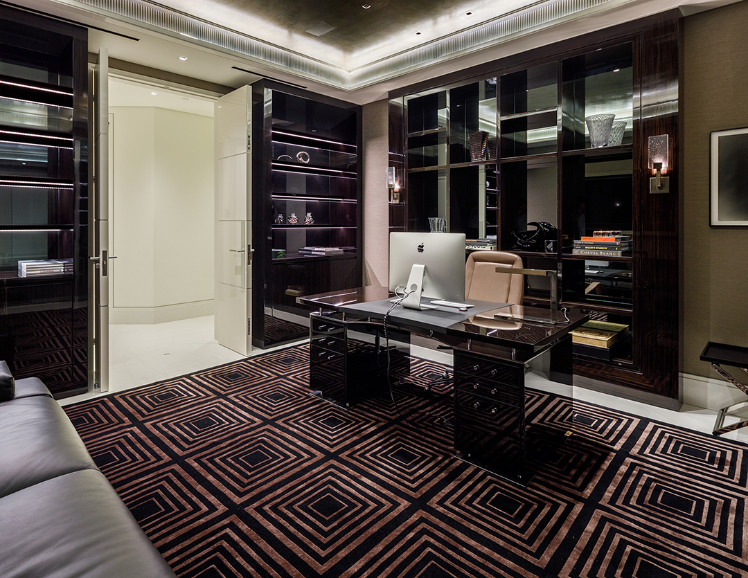 Beverly Hills Contemporary Home Office
