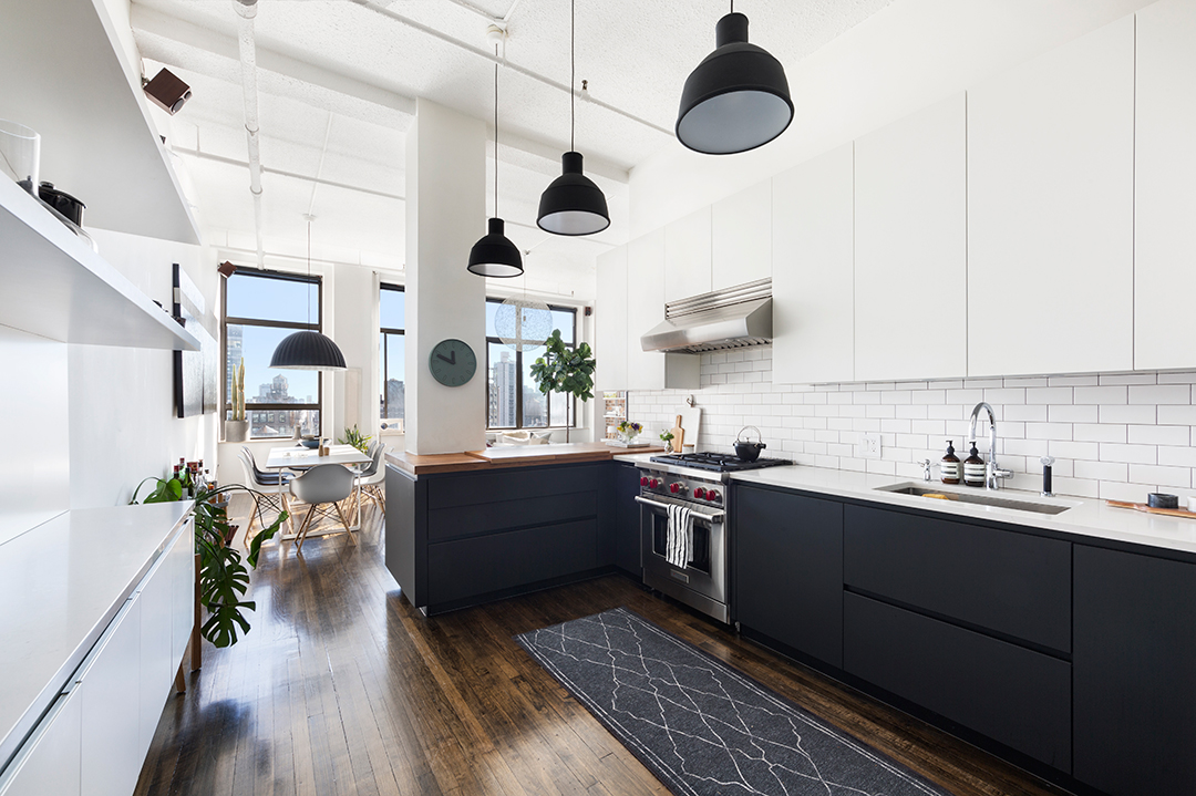 Chic NoHo kitchen