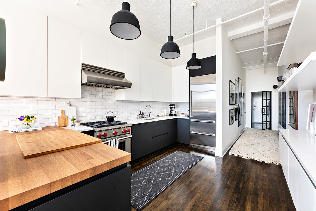 Chic NoHo Kitchen & Entry way