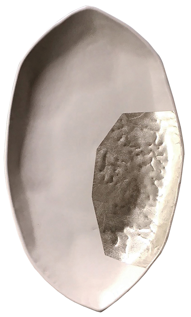 Dana Brandwein porcelain Battuto Platter