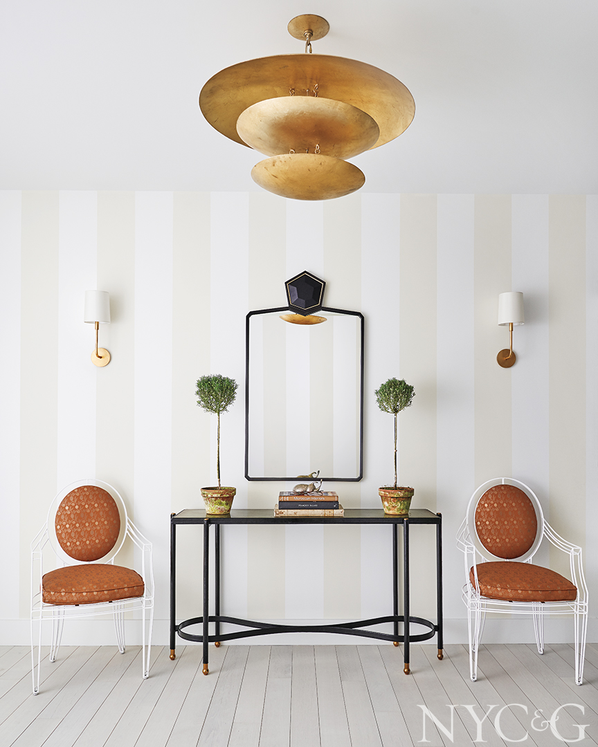 Park Avenue Traditional modern Apartment Foyer