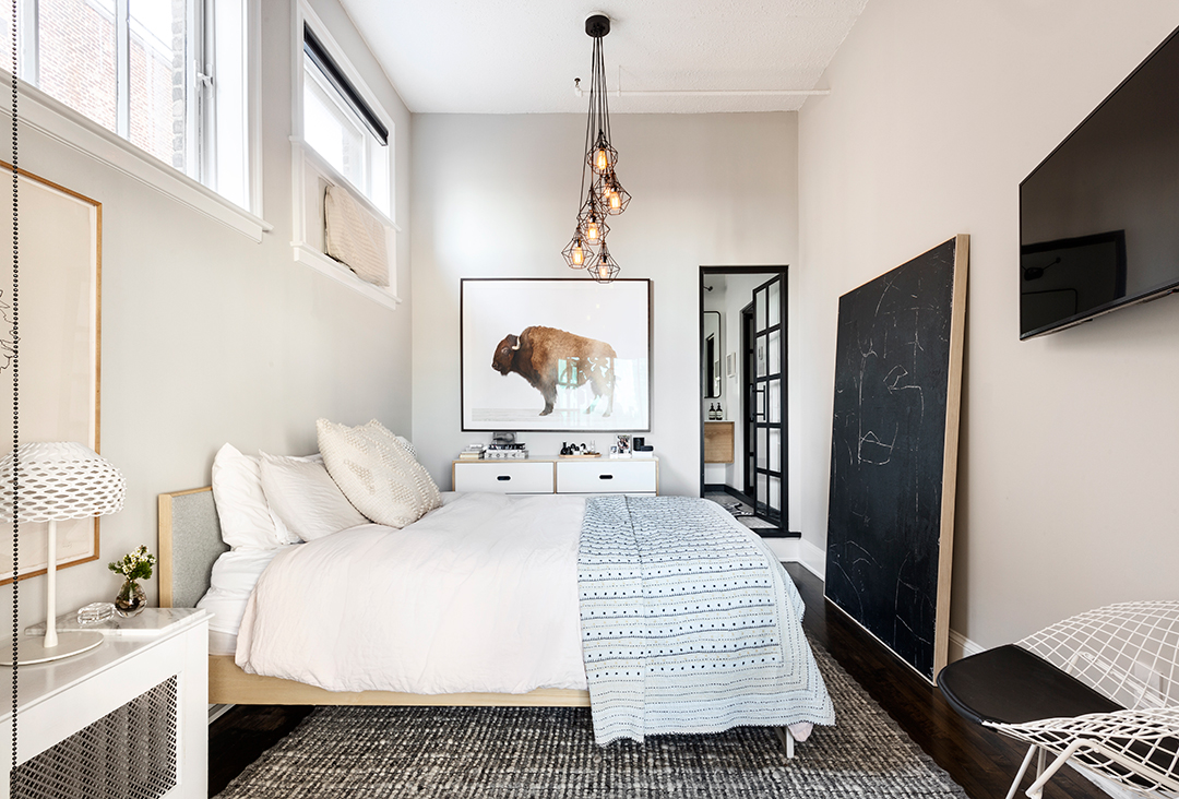 Rustic Chic NoHo Master Bedroom