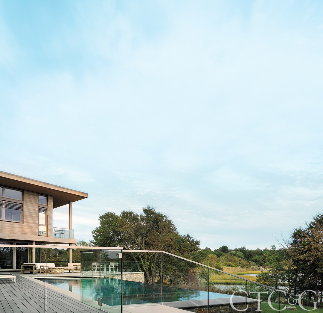 View of landscape from poarch