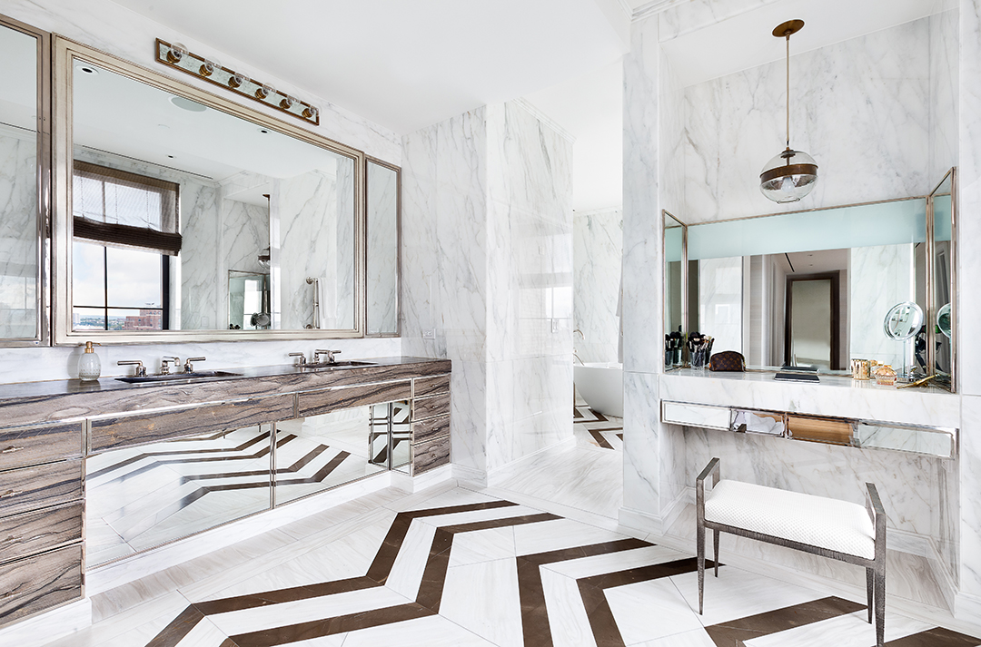 Walker Tower Chelsea Apartment Bathroom