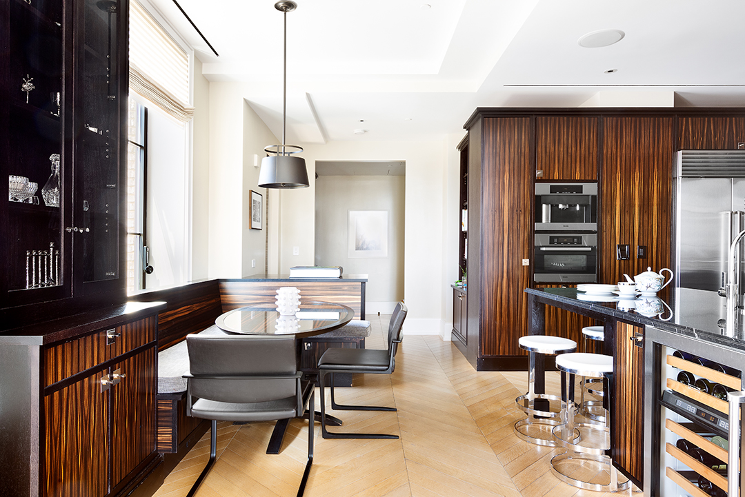 Walker Tower Chelsea Apartment Kitchen Eat in Nook