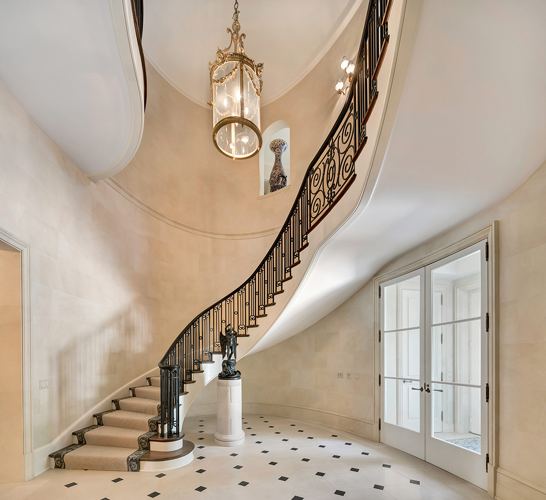 Foyer at Bon Jovi's New Jersey Estate