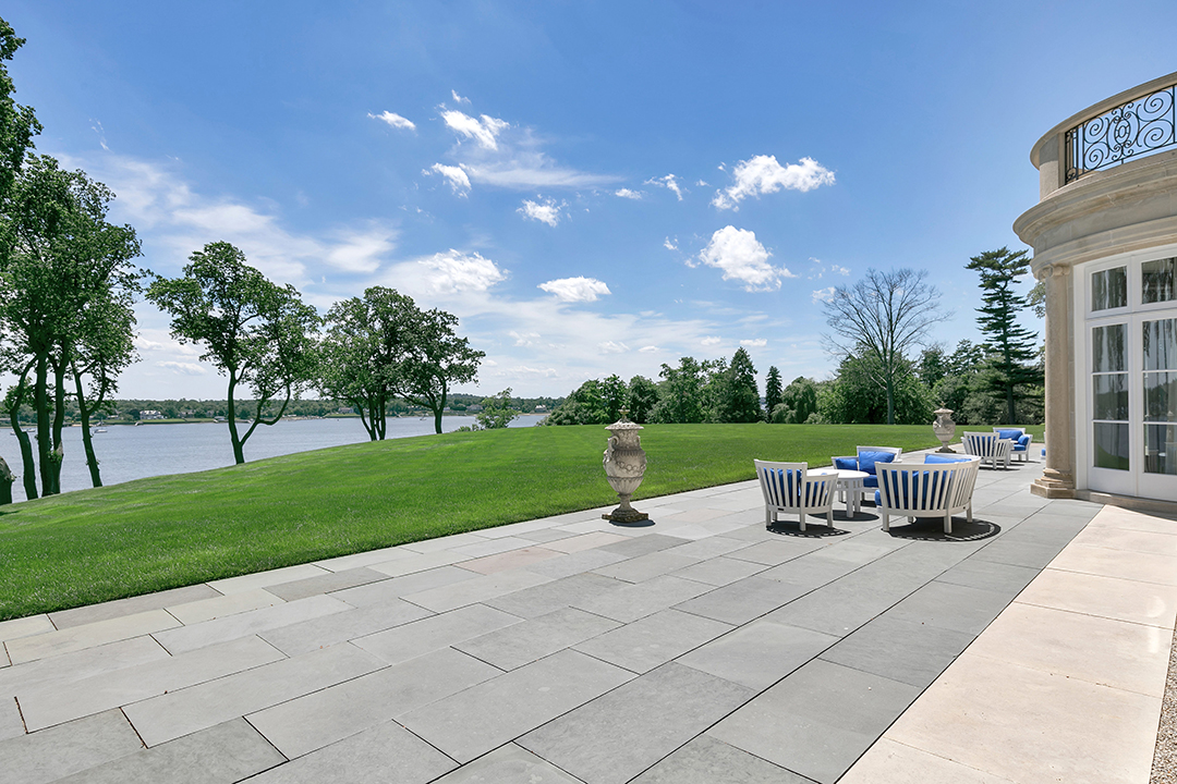 Terrace at Bon Jovi's New Jersey Estate