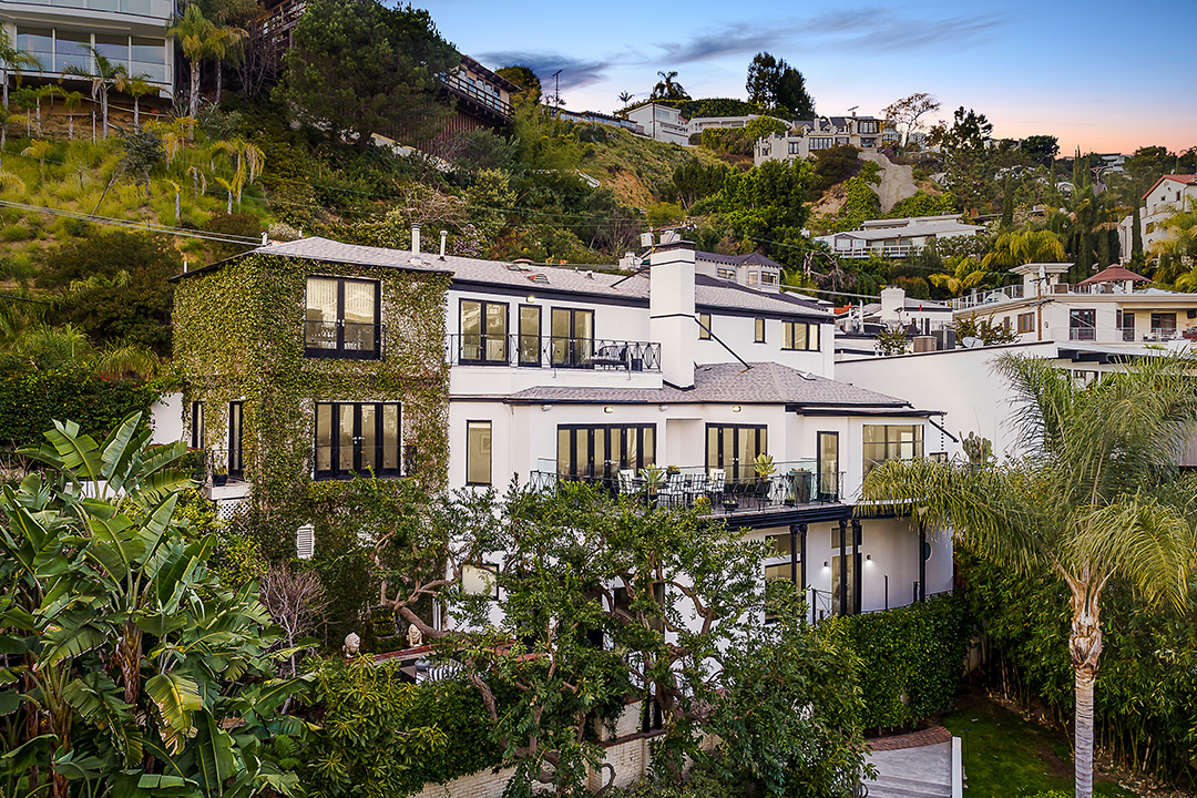 Exterior of Judy Garland's Hollywood Home