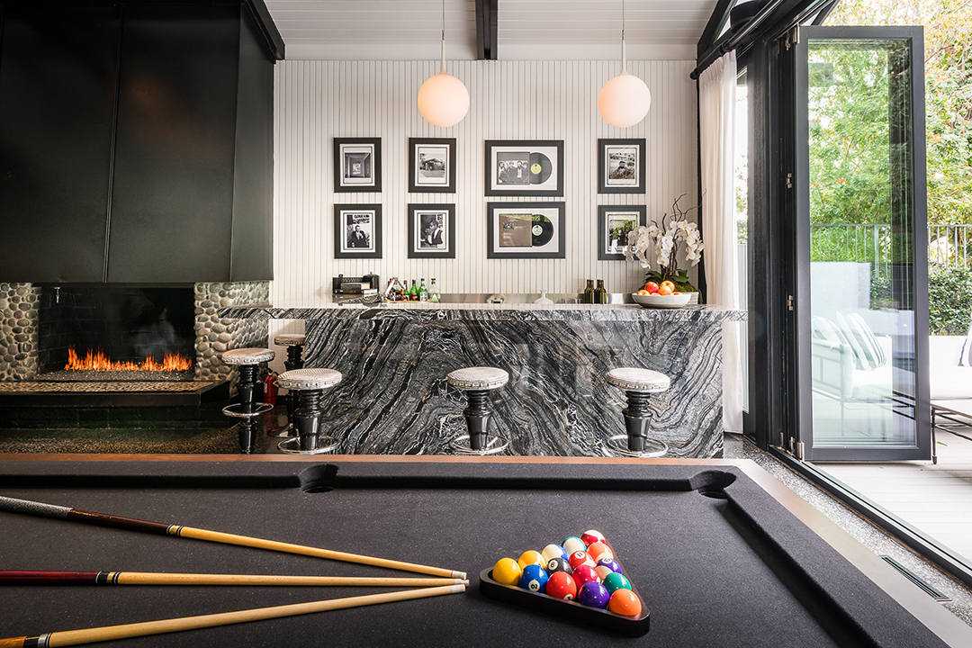Bar at Judy Garland's Hollywood Home