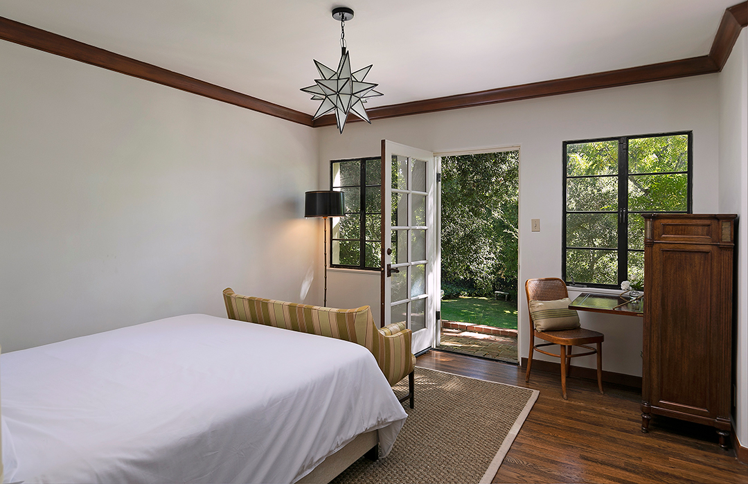 Bedroom at Katharine Hepburn's Former home