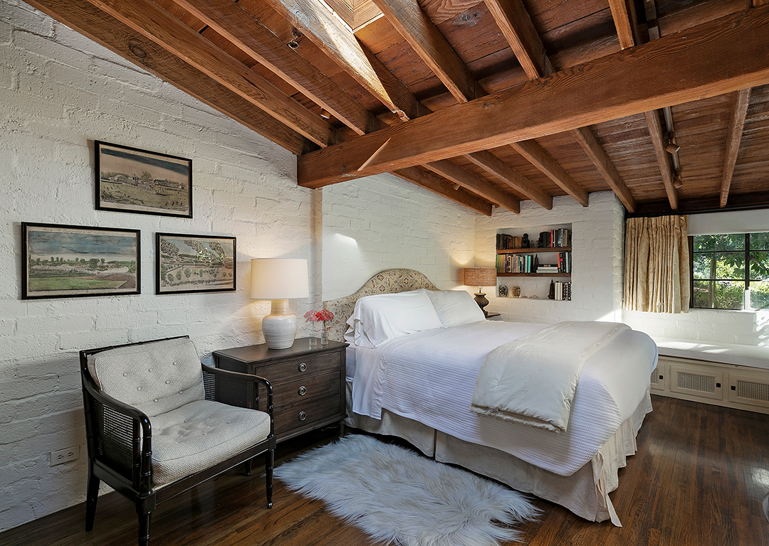 Bedroom at Katharine Hepburn's Former home