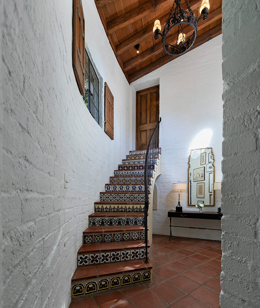 Stairs in Katharine Hepburn's Former home