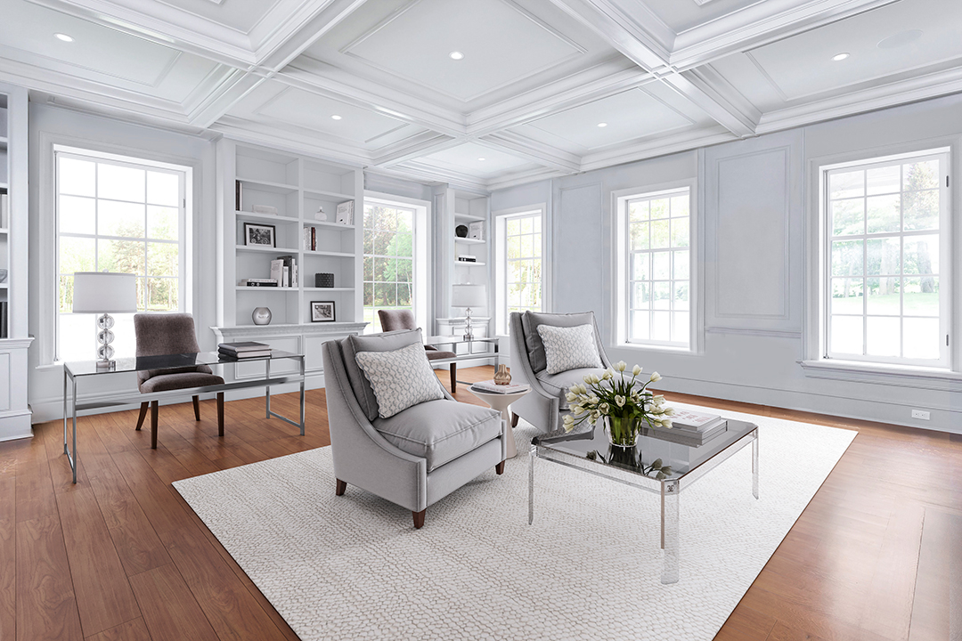 135 Field Point Circle Greenwich Estate Home Office