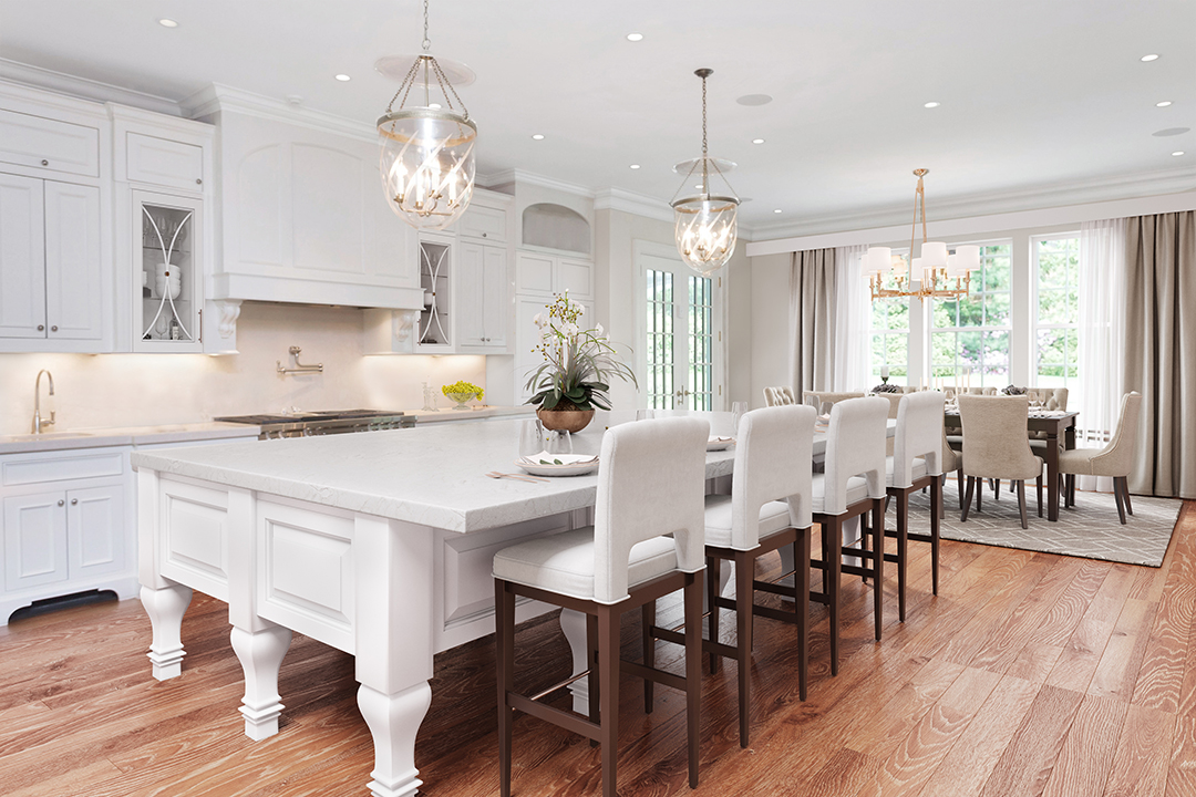 135 Field Point Circle Greenwich Estate Kitchen