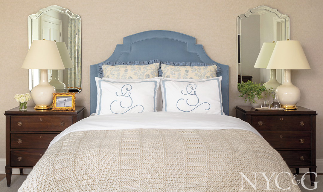 1920 Scarsdale Traditional Home Master Bedroom