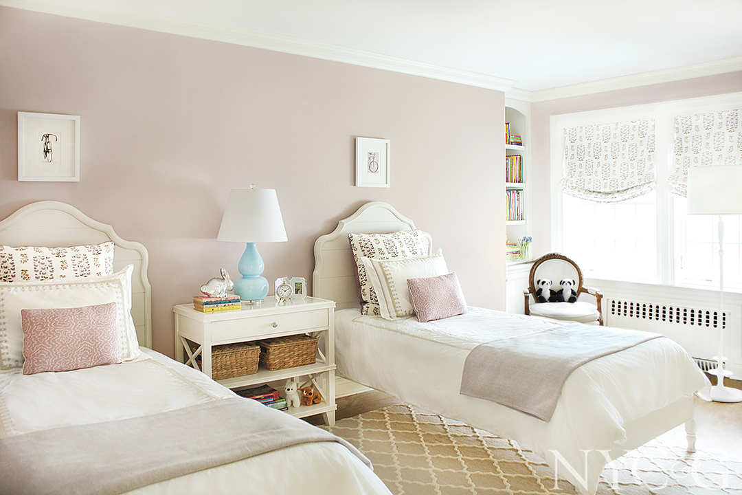 1920 Scarsdale Traditional Home Twins Room