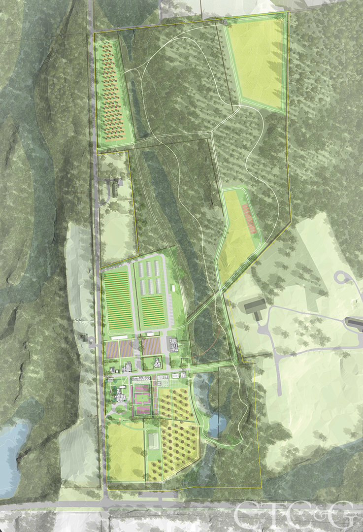 Birds Eyeview Of Landscape