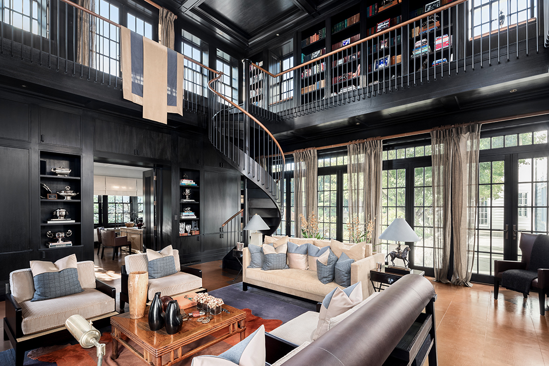 Calvin Klein Equestrian Estate Living Room