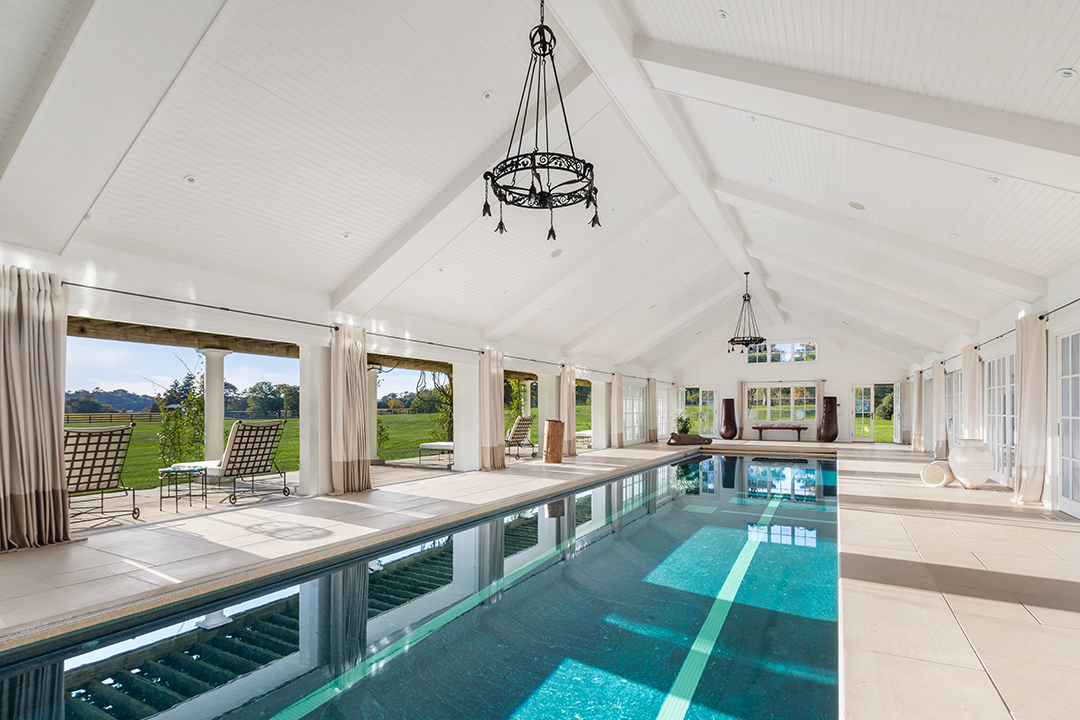Calvin Klein Equestrian Estate Pool