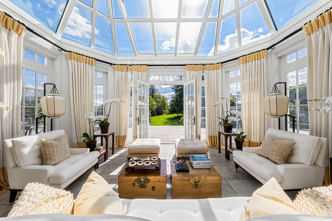 Calvin Klein Equestrian Estate Sun Room