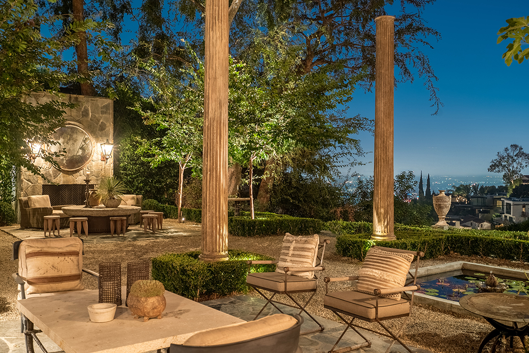 Jean Louis Deniot California Home Night Pillars