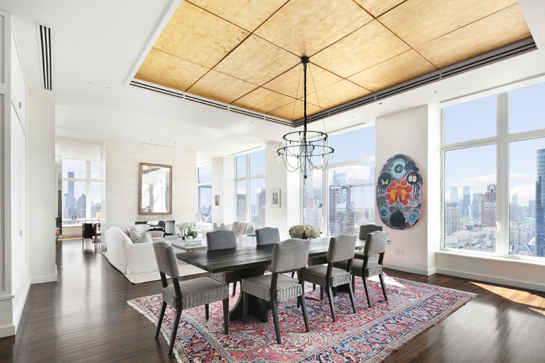 Jennifer Lawrence Upper East Side Penthouse Great Room