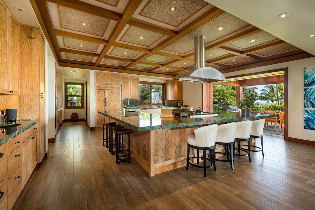 Kohanaiki Hawaiin Estate Kitchen