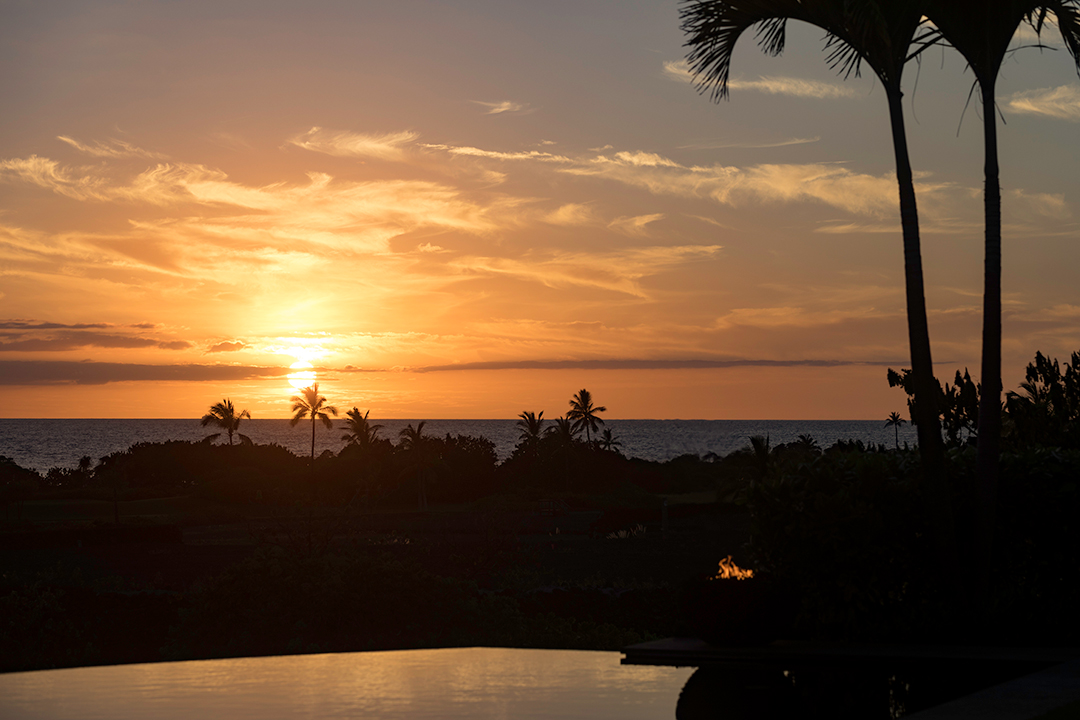 Kohanaiki Hawaiin Estate Sunset Ocean Views