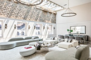 Modern Tribeca Penthouse Great Room Windows