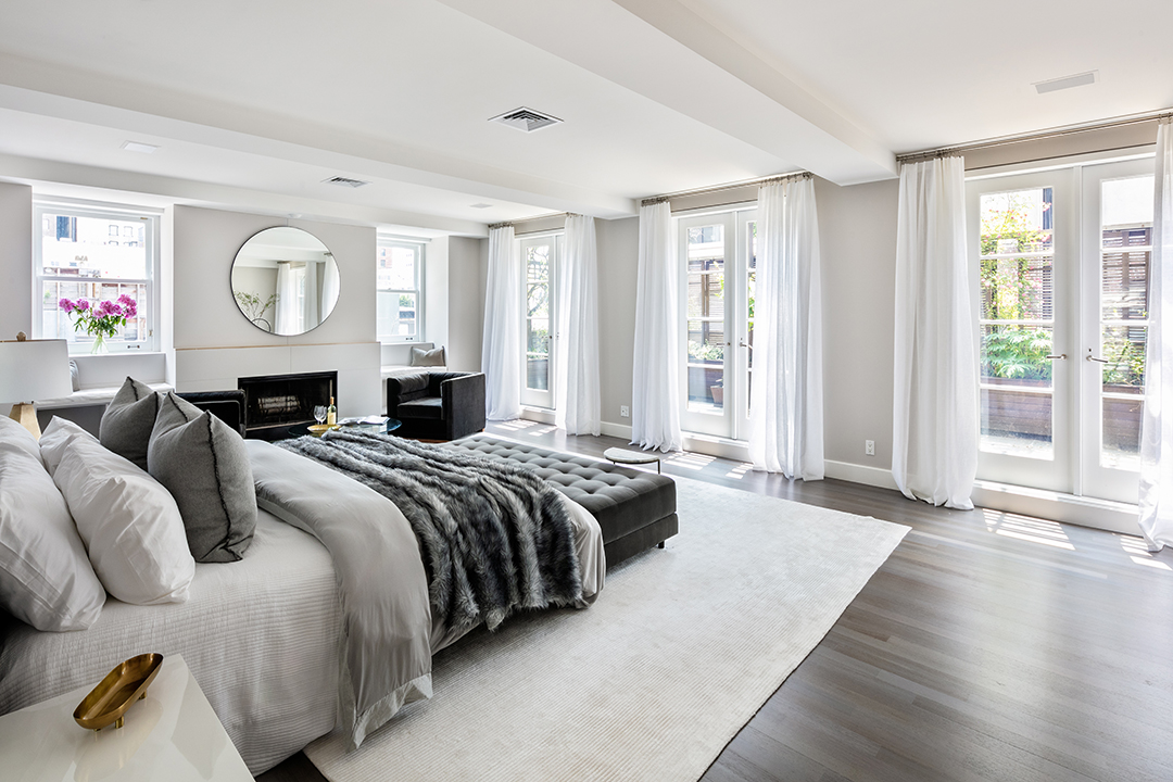 Modern Tribeca Penthouse Master Bedroom