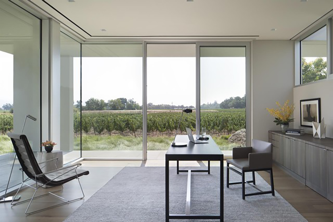 Napa Valley Modern Vineyard Estate Office