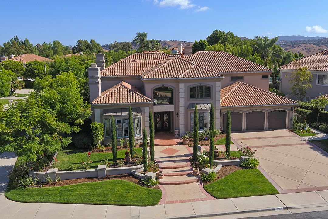 Prince Jackson Calabasas Home Front Exterior