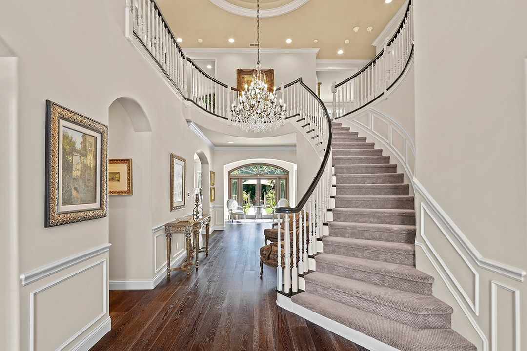 Prince Jackson Calabasas Home Staircase