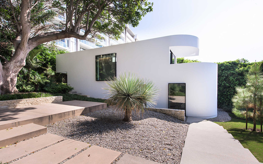 Richard Neutra Designed Stunner With Hollywood History Lists Santa Monica Exterior B