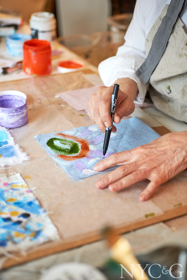 S.constantine Drawking On Napkin