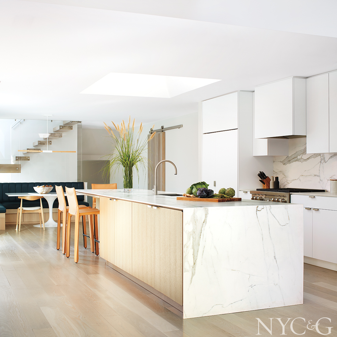 Sands Point Modern Ranch Kitchen