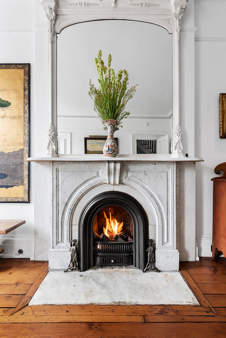 A Circa 1850 Brooklyn Heights Townhouse Brimming With Character Asks 12m Fireplace