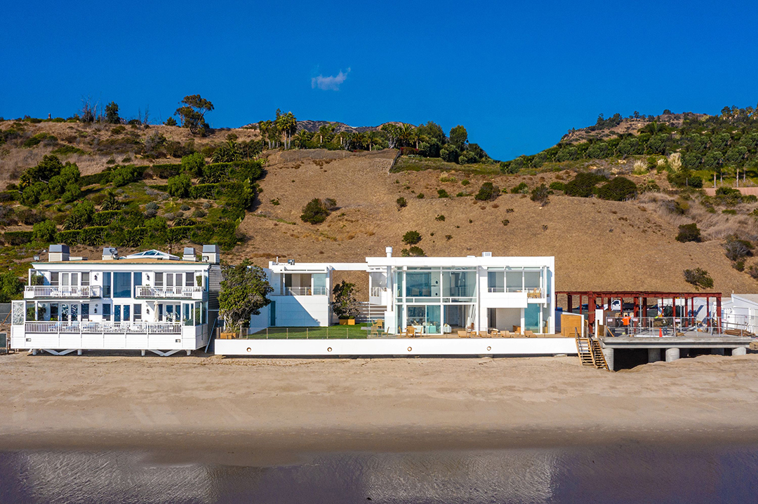 Eli Broad Lists 75m Malibu Home On Billionaires Beach Exterior