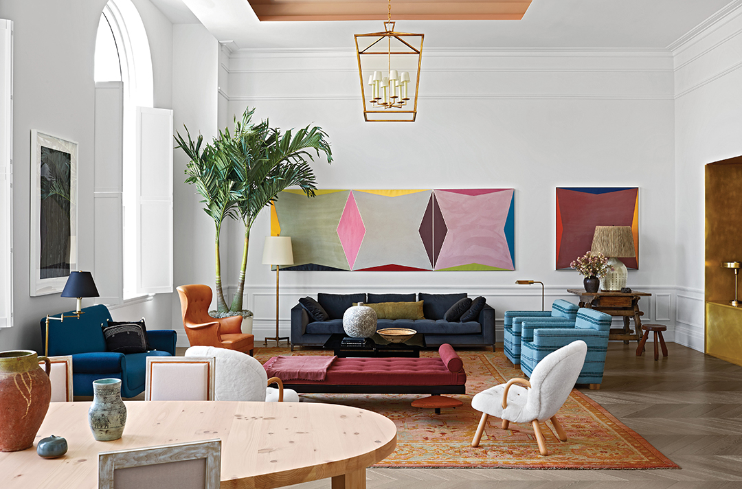 108 Leonard Street Living Room 11 Homes On The Market Bursting With Design Inspiration