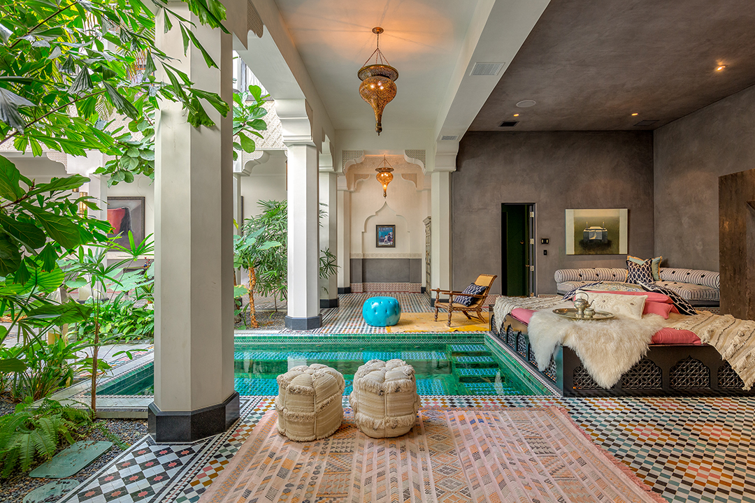 Moroccan Estate Zen Area 11 Homes On The Market Bursting With Design Inspiration